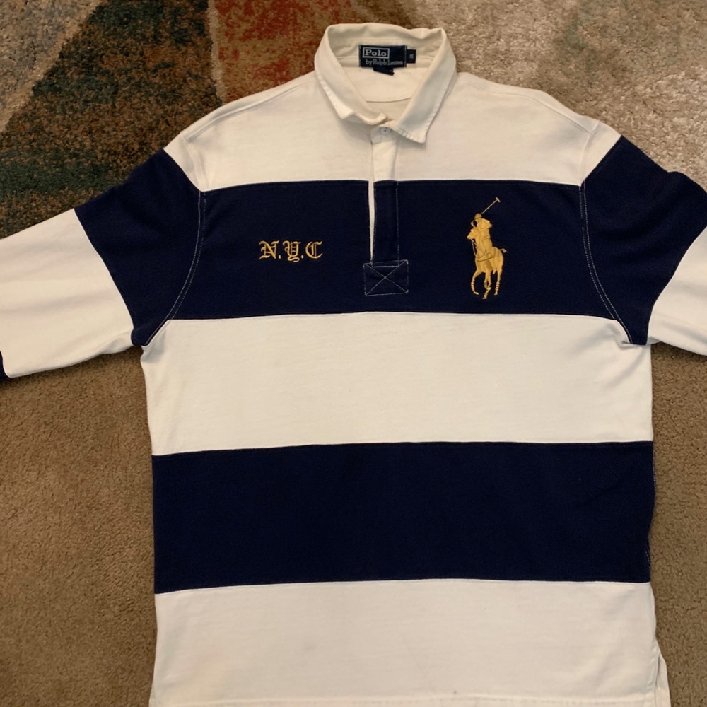 Ralph Lauren "NYC" Long Sleeve Rugby Polo